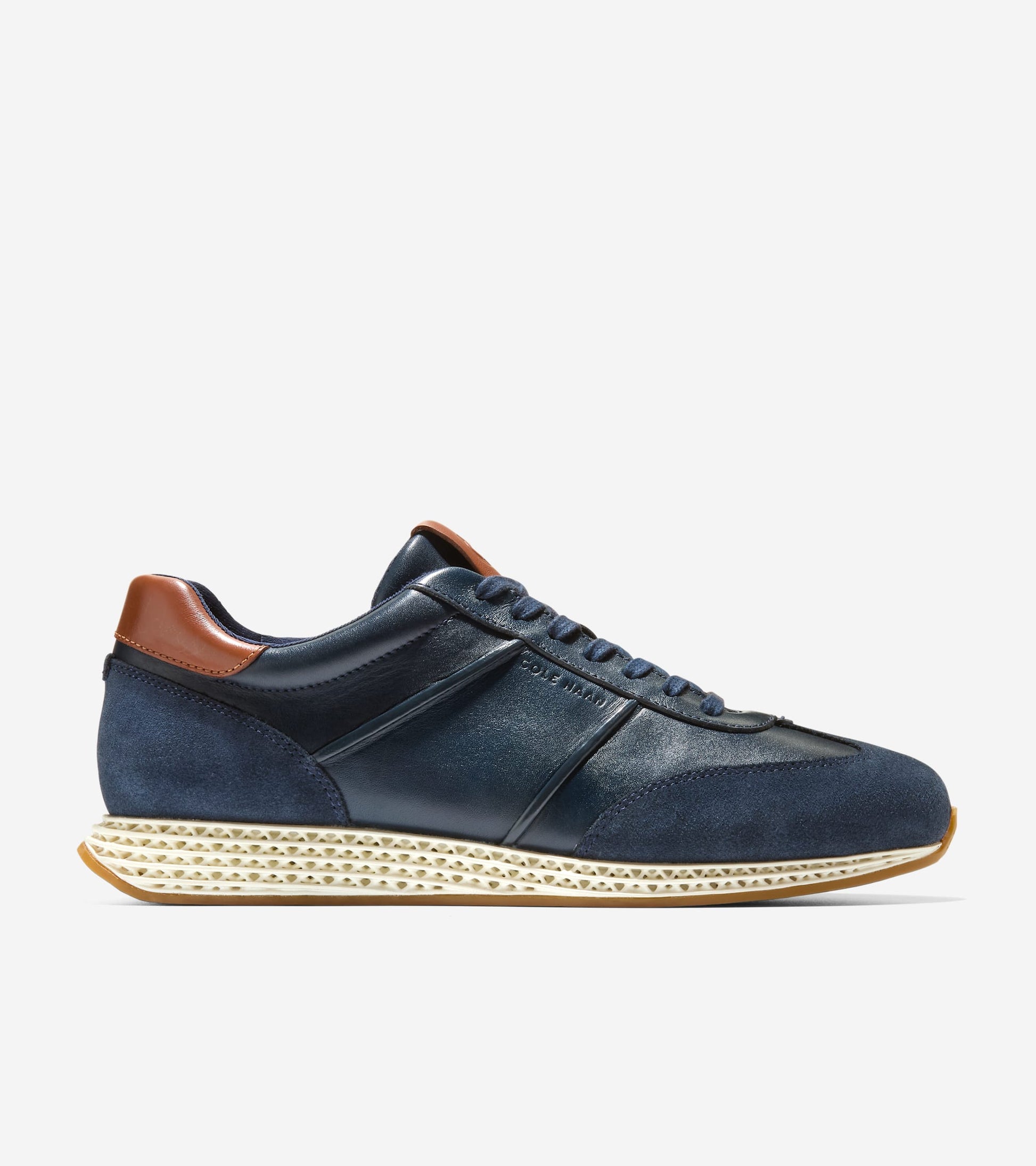 C43564:NAVY BLAZER / BRITISH TAN / IVORY