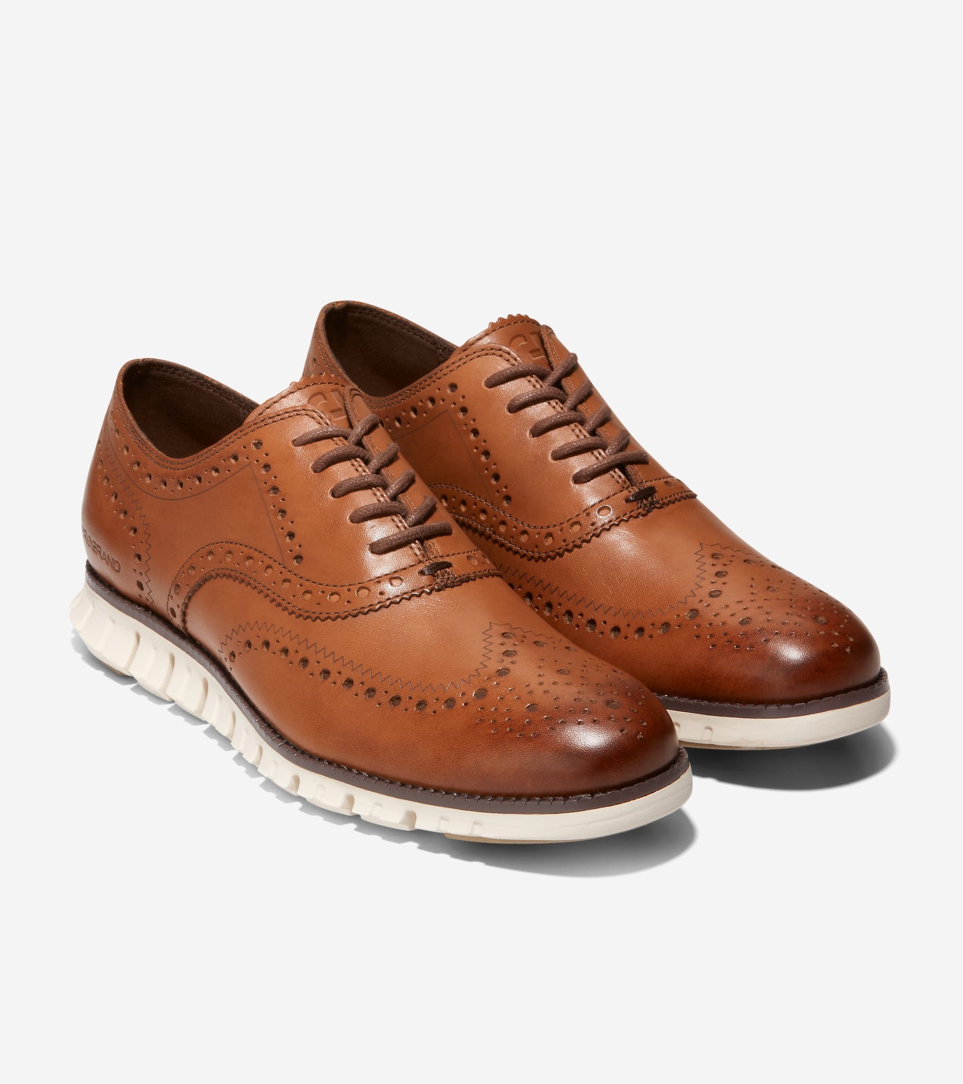 C14493:BRITISH TAN CLOSED HOLES