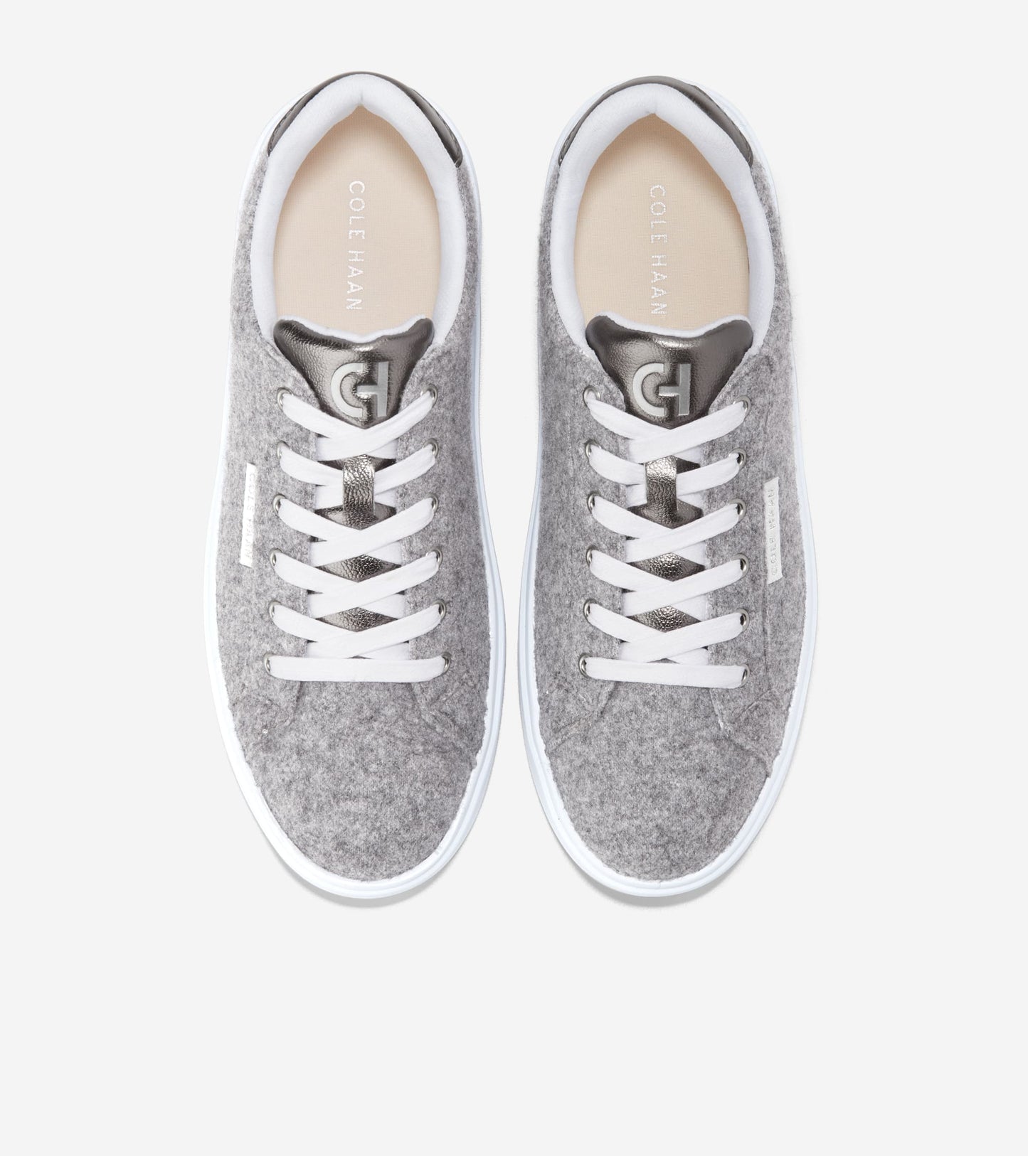 W29265:GREY WOOL/DK SILVER METALLIC/OPTIC WHITE