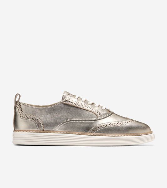 W33213:GOLD METALLIC/IVORY