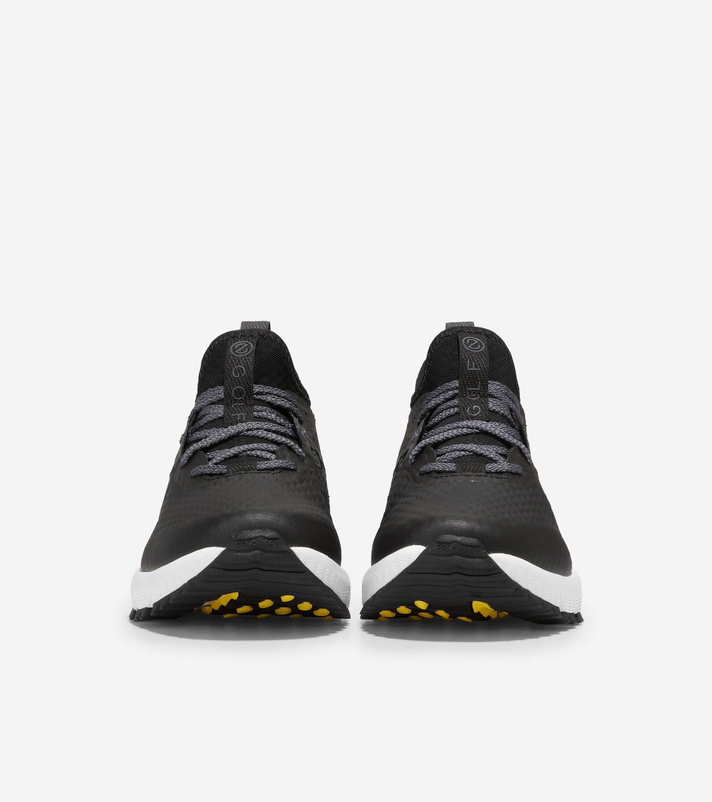 C35804:BLACK/GRAY PINSTRIPE/CYBER YELLOW