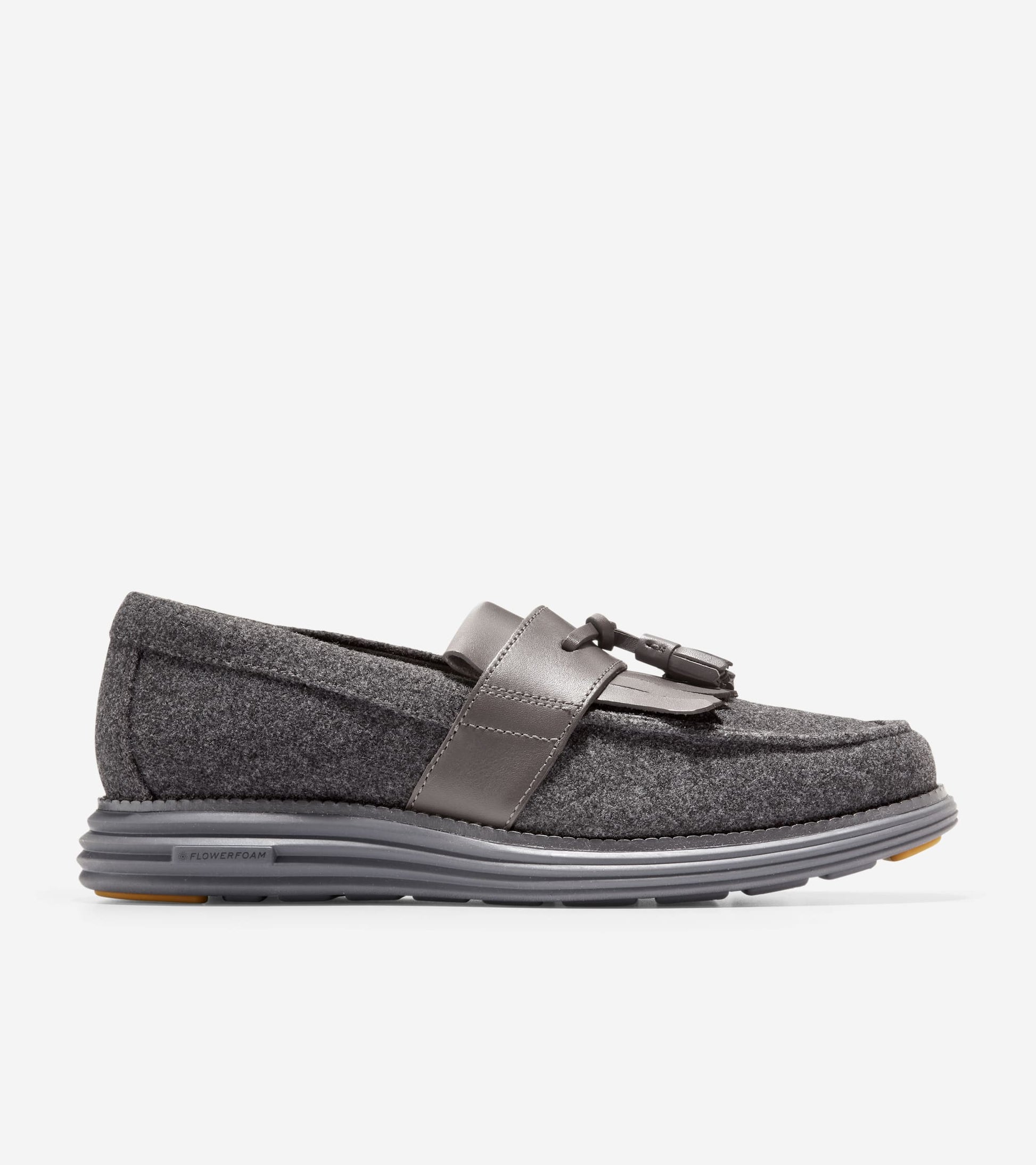 C36510:DK GRAY RECYCLED WOOL/PAVEMENT/BLACK