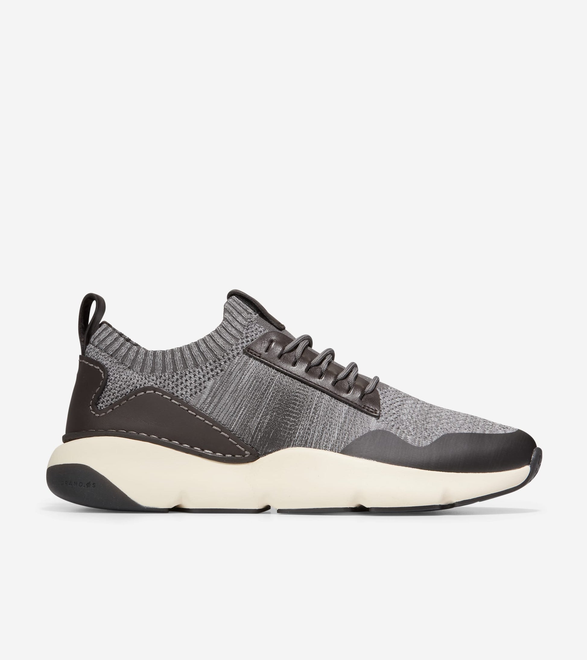 C36455:GRAY PINSTRIPE/QUIET SHADE/SLEET KNIT/BLACK/IVORY