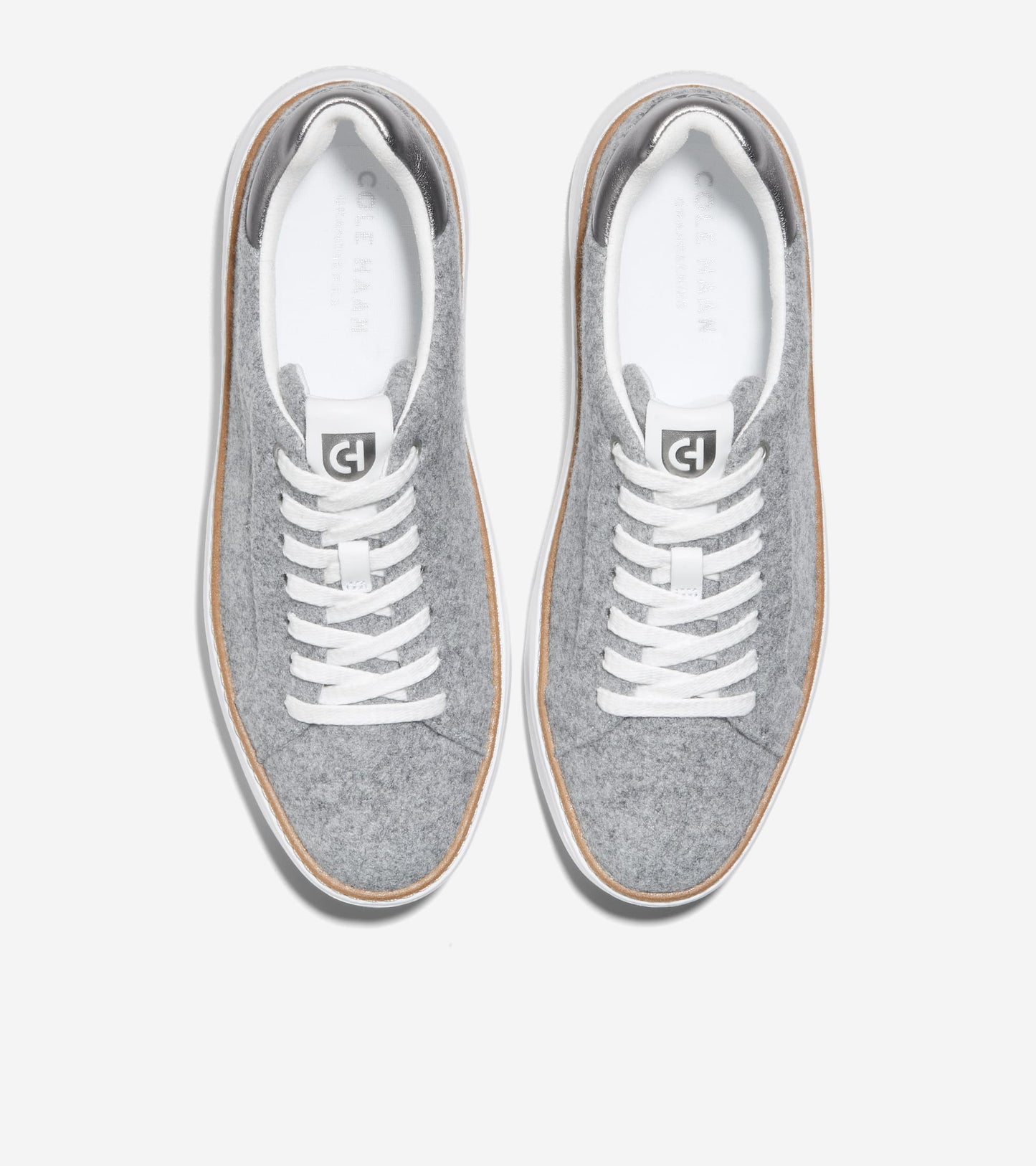 W29272:GREY WOOL/DK SILVER/OPTIC WHITE